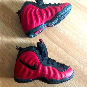 Nike Foamposite size13 children runs small size 12